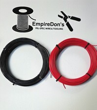 20 AWG Mil-Spec Hook Up Wire Teflon PTFE  Silver Plated, Wire Kit 200 ft