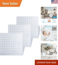 300PCS Self-Adhesive Clear Cabinet Bumpers - Ultimate Sound Dampening Solution