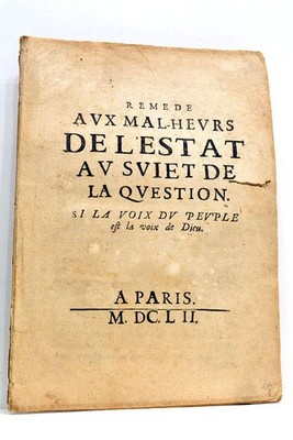 Politisches Gedächtnis Politisches Korps, dessen Häuptling der König ist Paris 1652