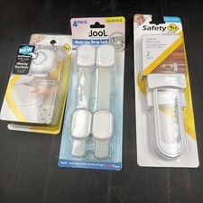 Lot of 3 Safety First Jool Babyproofing Locks for Toddlers, Easy Install NEW