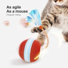 Interactive Cat Toys for Indoor Cats,The 3rd Generation Agile Moving Cat Ball