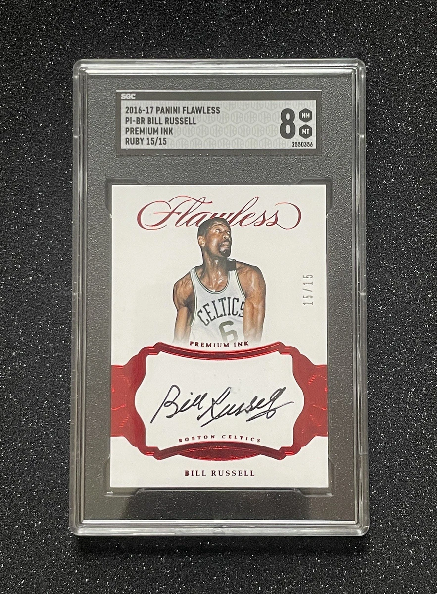 NBAカード Bill Russell autoサイン NBAカード Bill Russell autoサイン NBAカード Bill Russell autoサイン