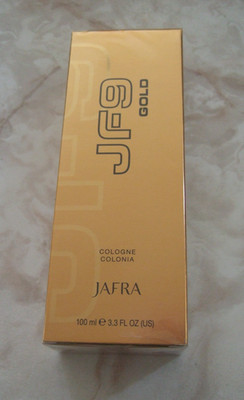 New  Sealed in Box  JAFRA JF9 GOLD Cologne  100 ml  3.3  fl oz