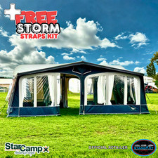 2026 StarCamp Valor AiR size 13 Full Inflatable Caravan Awning | 950-975cm