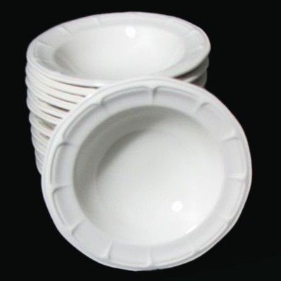 Simpsons England Dessert Fruit Bowl Henry Ford Museum White 6-1/8'' W 12 Avail