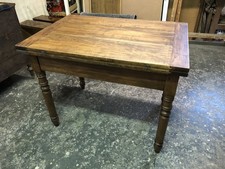 ANTICO TAVOLO DA PRANZO A LIBRO ALLUNGABILE TABLE LEGNO PIOPPO TAVOLINO