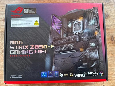 ASUS ROG Strix Z890-E Gaming Wi-Fi 7 Motherboard Intel LGA 1851, DDR5, ATX