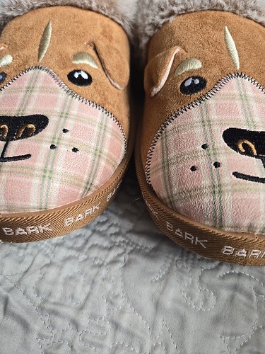 New Women's Skechers Bobs Dog Cutie Pupz Memory Foam Slippers Size 9 - Picture 2 of 6
