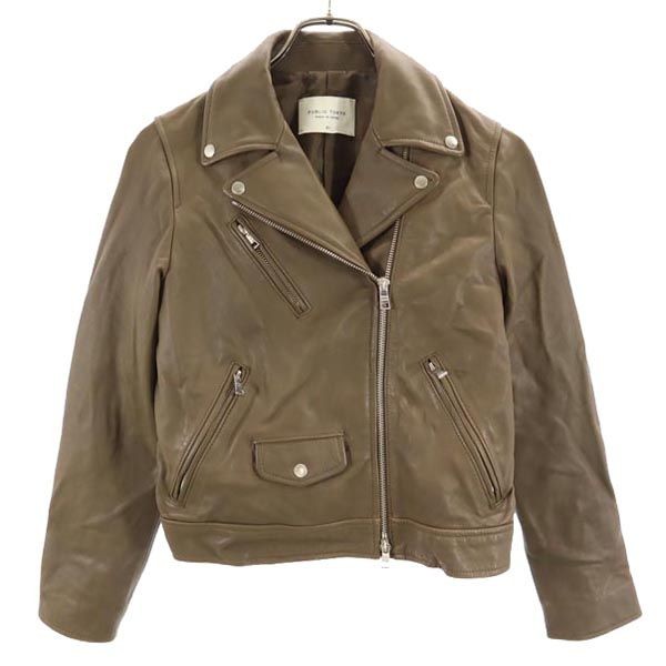 PUBLIC TOKYO Made in Japan Sheepskin Riders jacket 1 Brown Sheep