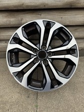 1 FORD PUMA Y DESIGN ALLOY WHEEL RIM BLACK DIAMOND CUT 2393238 L1TC-1007-DA
