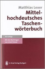 Mittelhochdeutsches Taschenwörterbuch von Le...