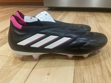 Adidas Copa Pure Plus SG Soccer Cleats - Men s Size 8 Black Pink Leather