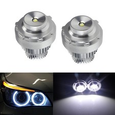 2x LED Angel Eyes Frontscheinwerfer Scheinwerfer für BMW 5er E60 E61 LCI 2007-10