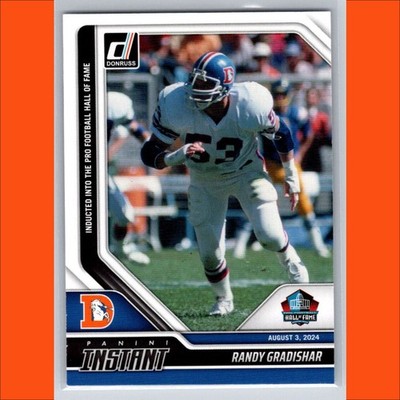 Randy Gradishar Ring Of Honor SGA HOF 2024 Panini Instant #ROH1 Denver Broncos