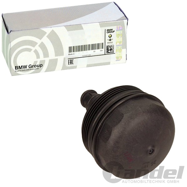 Original BMW Deckel ÖLfiltergehÄUse Passend FüR 16-20I 1Er 3Er X1 X3 E60 E81 E90-image