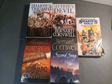 Bernard Cornwell Bundle x5.Shapres Series. Sharpes Triumph. War Military
