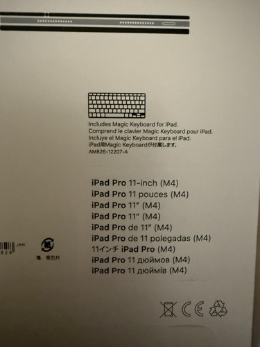 Nowa klawiatura Apple iPad Magic Keyboard 11" MWR23LL/A Model A2975 do iPada Pro - Zdjęcie 4 z 4