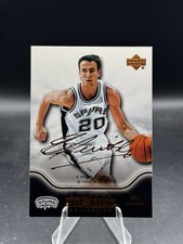 2004-05 Upper Deck Basketball Pro Sigs Diamond Collection Manu Ginobili #78