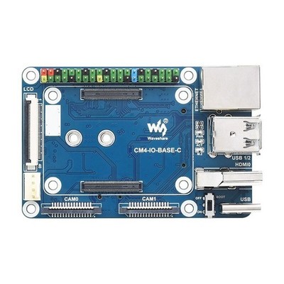 CM4-IO-BASE-C Mini Base Expansion Board Module C Type for Compute Module 4 ot25 