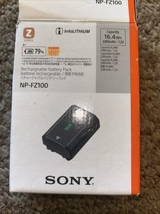 Sony - NP-FZ100 Rechargeable Lithium-ion Replacement Battery