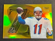1997 Pinnacle Zenith Z Team MIRROR GOLD Drew Bledsoe Error Back PLS READ