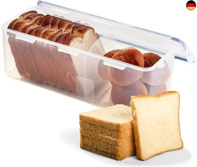Lock & Lock Easy Essentials Frischhaltedosen, luftdicht, BPA-frei, Brotbox,