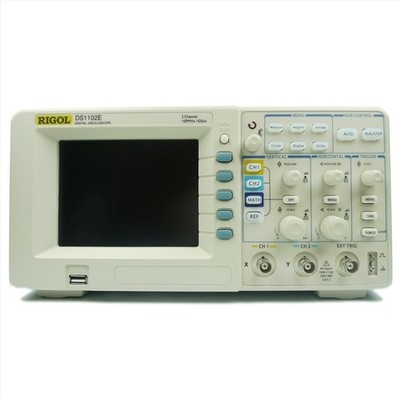 1Gsa/S Digital New DS1102E 2Chs Rigol Years 100Mhz Warranty 3 1Mpts Oscillosc lw