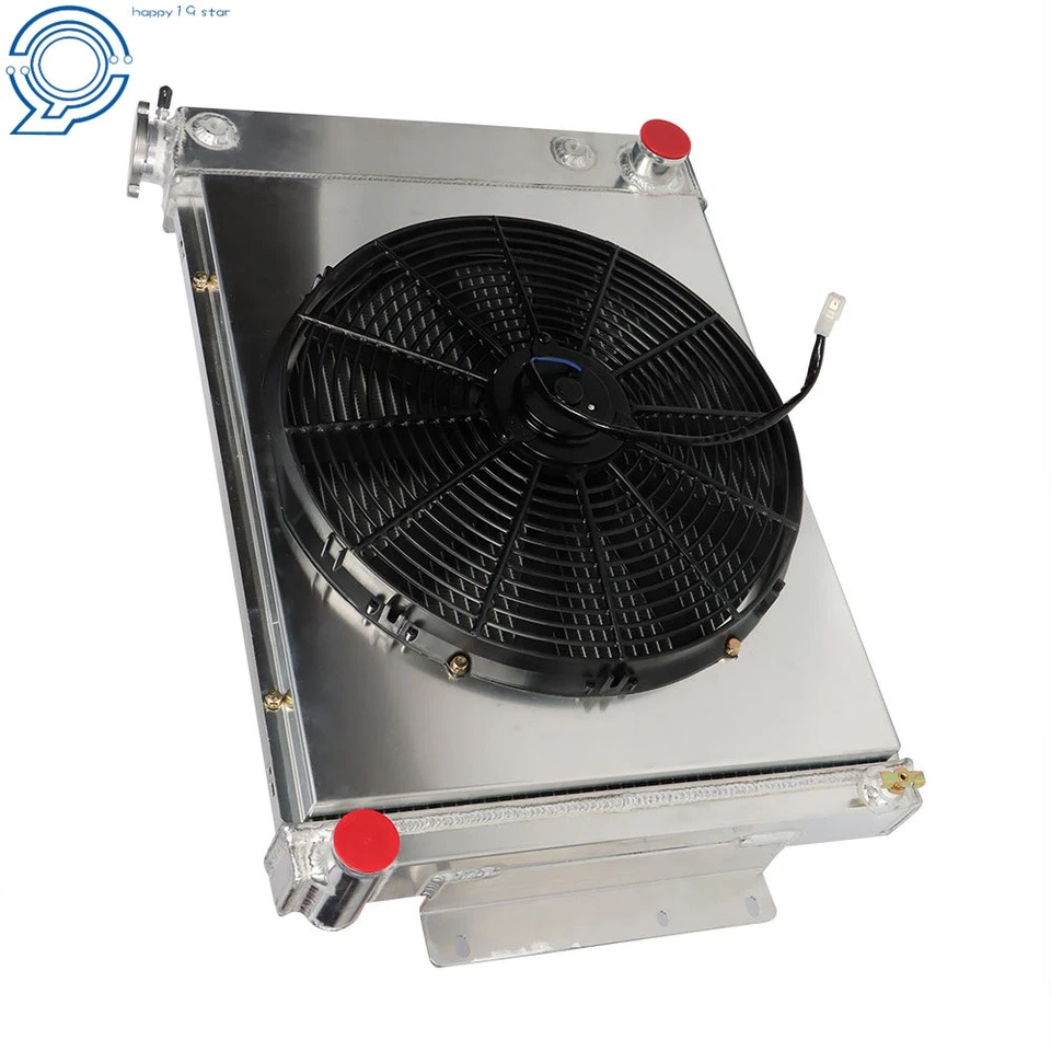 For Chevrolet Camaro Pontiac Firebird 1967-1969 3 Row Radiator+Shroud Fan Foto 3 de 4