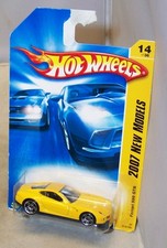 1:64 HOT WHEELS 2007 NEW MODELS FERRARI 599 GTB YELLOW 14/36 K6146 NIP