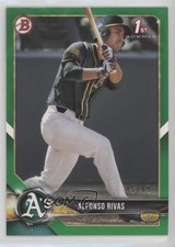 2018 Bowman Draft Green 45/99 Alfonso Rivas #BD-141 0l9t