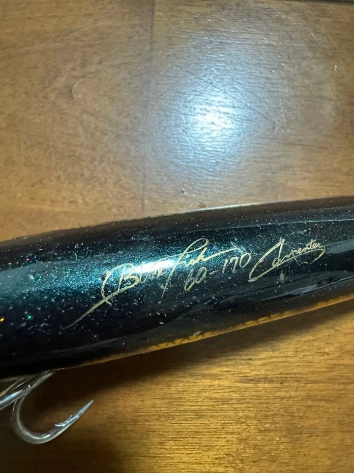 Plugue de água superior Carpenter Blue Fish 60 Japão - Imagem 3 de 3