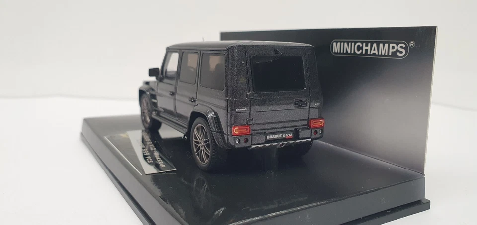 1/43 MERCEDES-BENZ BRABUS G V12 WIDESTAR G-CLASS 2010 MINICHAMPS 437032300 - Image 3 of 4