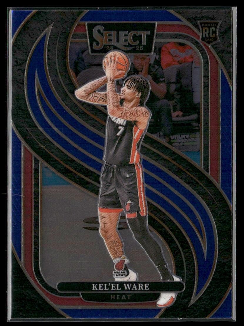2024-25 Panini Select #191 Kel'el Ware Blue (Retail)