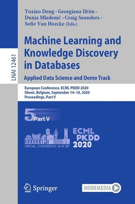 Machine Learning and Knowledge Discovery in Databases. Applied Data Science...