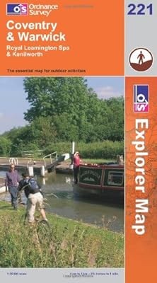 Coventry and Warwick, Royal Leamington Spa and Kenilworth (Explorer Maps) (OS Ex