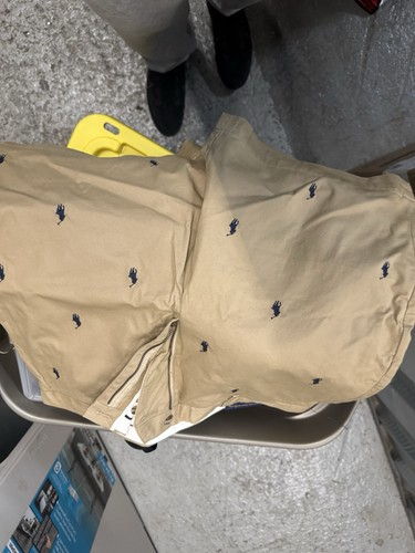 Pantalones Cortos Polo Ralph Lauren Talla 36w Nuevos Con Etiquetas Beige