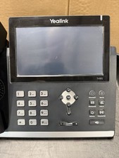 Yealink SIP-T48S Gigabit IP Phone w/ Touchscreen   Excellent Condition