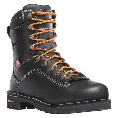 Danner 17311-11Ee Men's 8 In Alloy Toe 8-Inch Work Boot, Black, 11 Ee, 17311