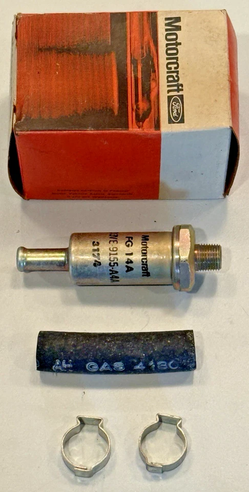 Новый оригинальный производитель новый из старых запасов 1973 Ford Mustang Mercury Cougar топливный фильтр D3AZ-9155-A - FG-14-A - Изображение 2 из 4