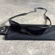 Vintage 90s Oakley Half Pint Black Sunglasses Archive USA Made
