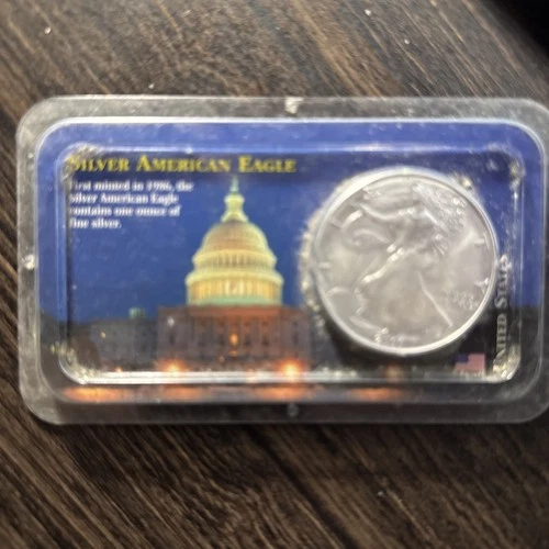 U.S. Mint American Eagle 2000 1 oz Silver Bullion Coin .999 Fine Uncertified