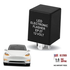 EP27 LED Flasher Relay, 5-Pin Flasher Relay for LED Turn Signal, Electronic