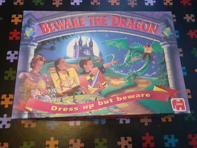   Vorsicht vor dem Drachen Spiel Vintage Verkleiden aber Vorsicht Rollenspiel 5+ komplett