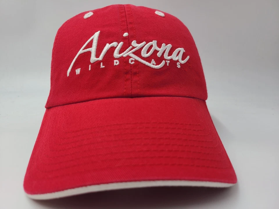 Women University of Arizona Wildcats Top of the World Strapback Hat Cap NCAA Red - Image 2 of 4