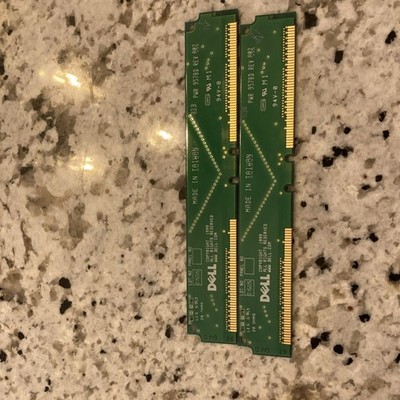 Dell PWR 9578D REV A02 RDRAM RIMM 184-Pin Memory Modules Lot of 2