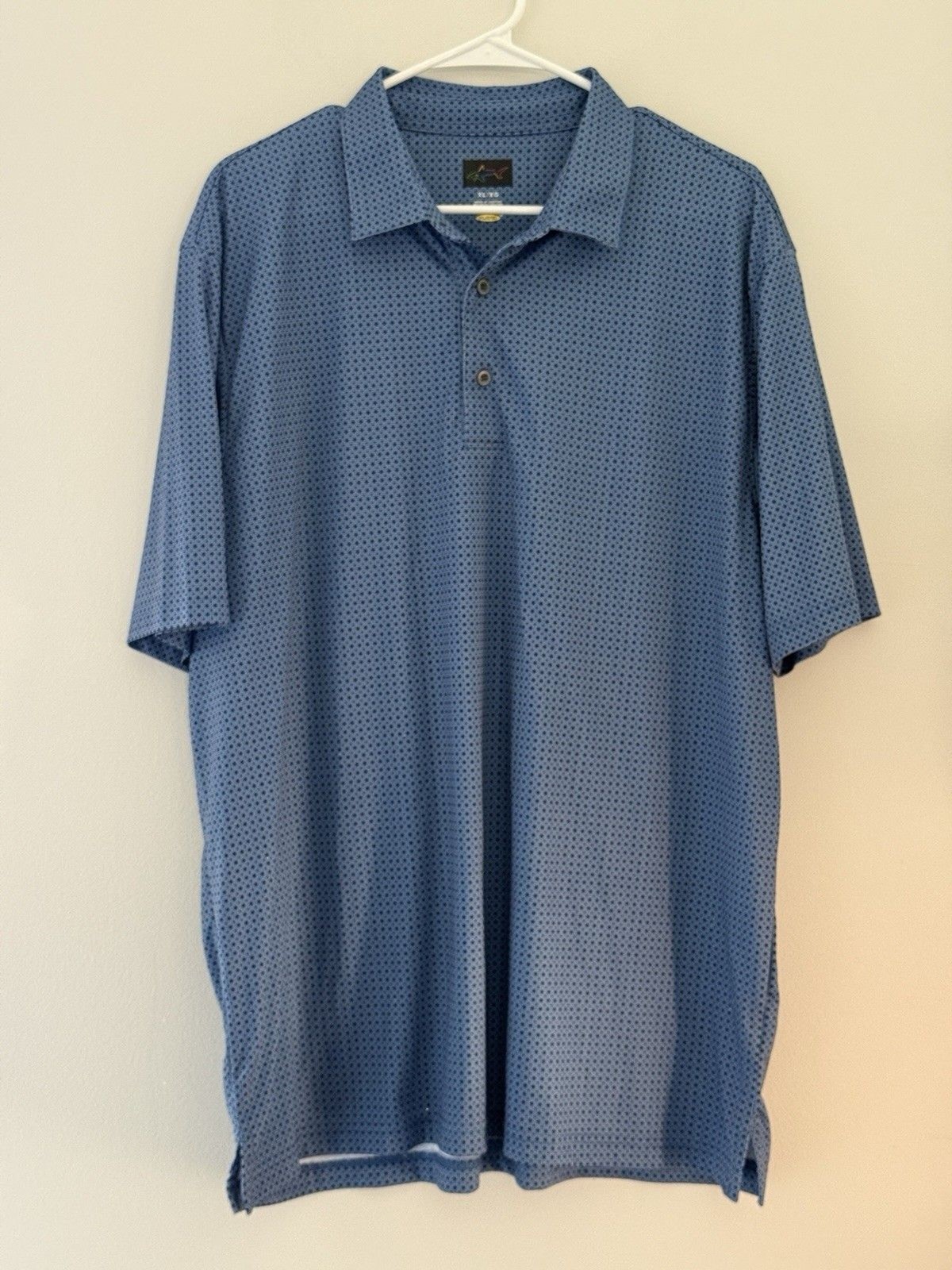 Men's Greg Norman Golf Cruise Shirt, Polo Play Dry Size XL Short Sleeve basic