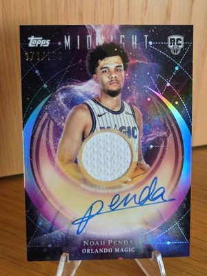 ナポレオン　PMA ACTION CARD 2025 Topps Midnight - Noah Penda - Rookie Patch Auto /199 RPA RC
