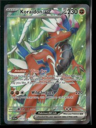 Koraidon ex 231/198 Scarlet & Violet