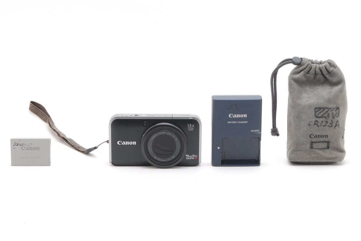 Canon POWERSHOT SX210 IS ブラック Canon PowerShot SX210 IS Digital Camera, Black | Staples
