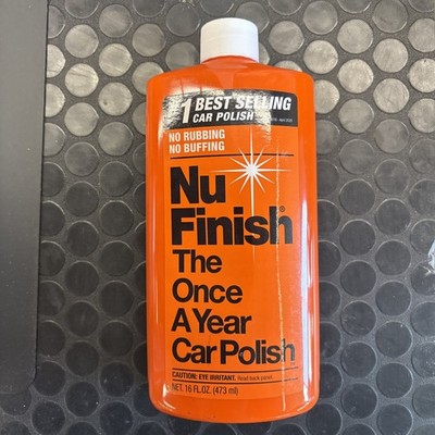 Nu Finish NF-76 Liquid Car Polish The Once A Year Car 16oz Bottle - SHIPS FAST!!